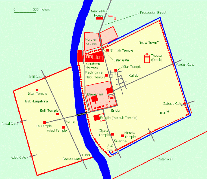 Map of Babylon