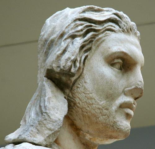 Halicarnassus, Mausoleum, portrait of a man believed to be Maussolus (1)