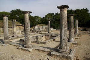 Glanum, house with the antae