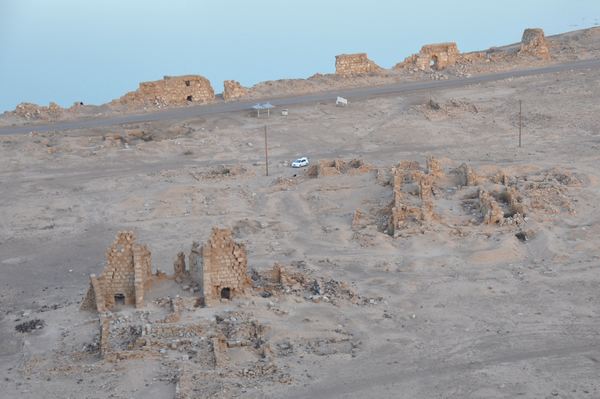 Zenobia, central buildings