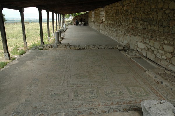 Amphipolis, Basilica A, Mosaic