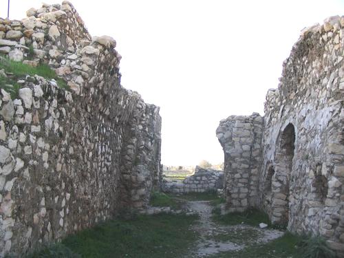 Bishapur, Palace, Corridor