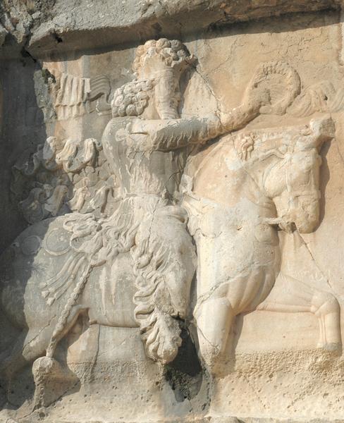 Bishapur, Relief 5, Ahuramazda