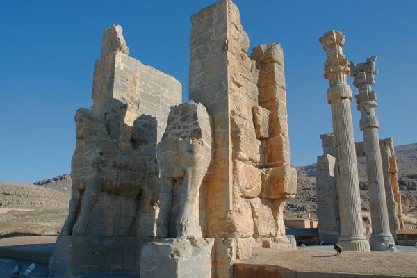 Persepolis, Gate of All Nations, Western entrance