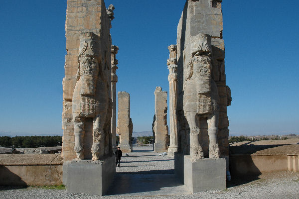 Persepolis, Gate of All Nations, Eastern entrance