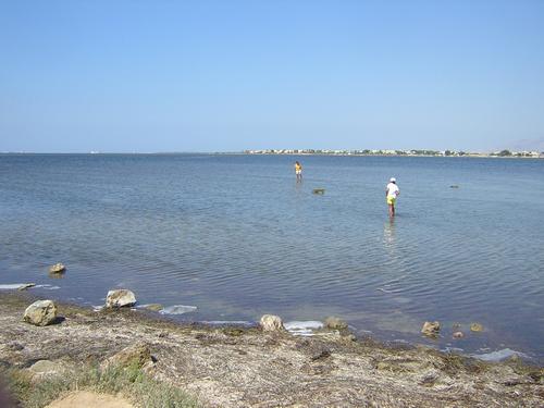 Motya, Port and northern causeway