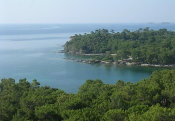 The Lycian coast