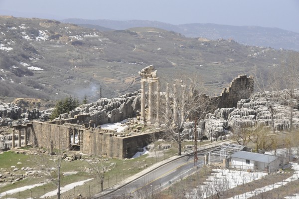 Faqra, Temple of Adonis, View from above