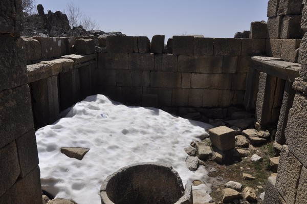 Faqra, Temple of Atargatis, Cella (1)