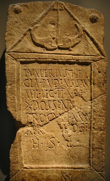 Lincoln, Tombstone of Valerius of II Adiutrix