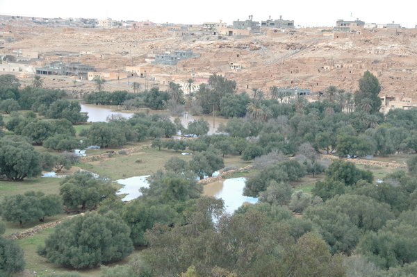 Bani Walid, Flash flood