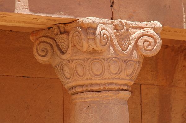 Ghirza, Mausoleum North A, capital