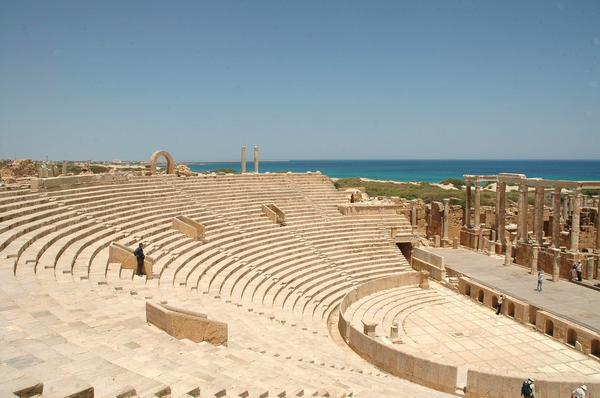 Lepcis, Theater, Seats