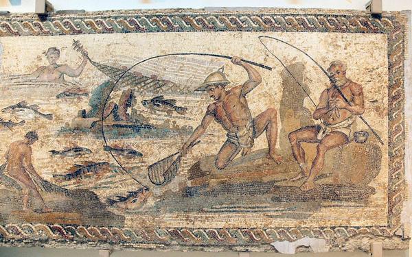 Villa of the Nile Mosaic, third mosaic (2)