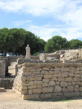 Emporiae, Neapolis, Temple of Asclepius (1)