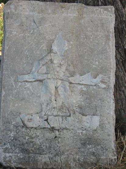 Ephesus, Theater decoration, Retiarius (1)