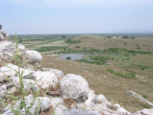 Miletus, Harbor district, seen from Theater Hill