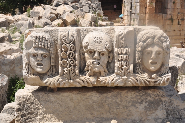 Myra, Theater, Decoration, Theater masks