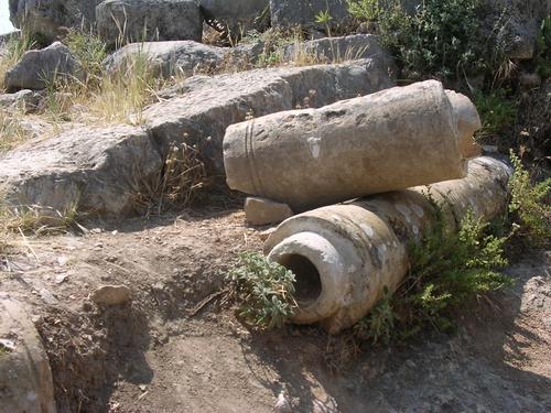 Xanthus, Terracotta elements of an aqueduct