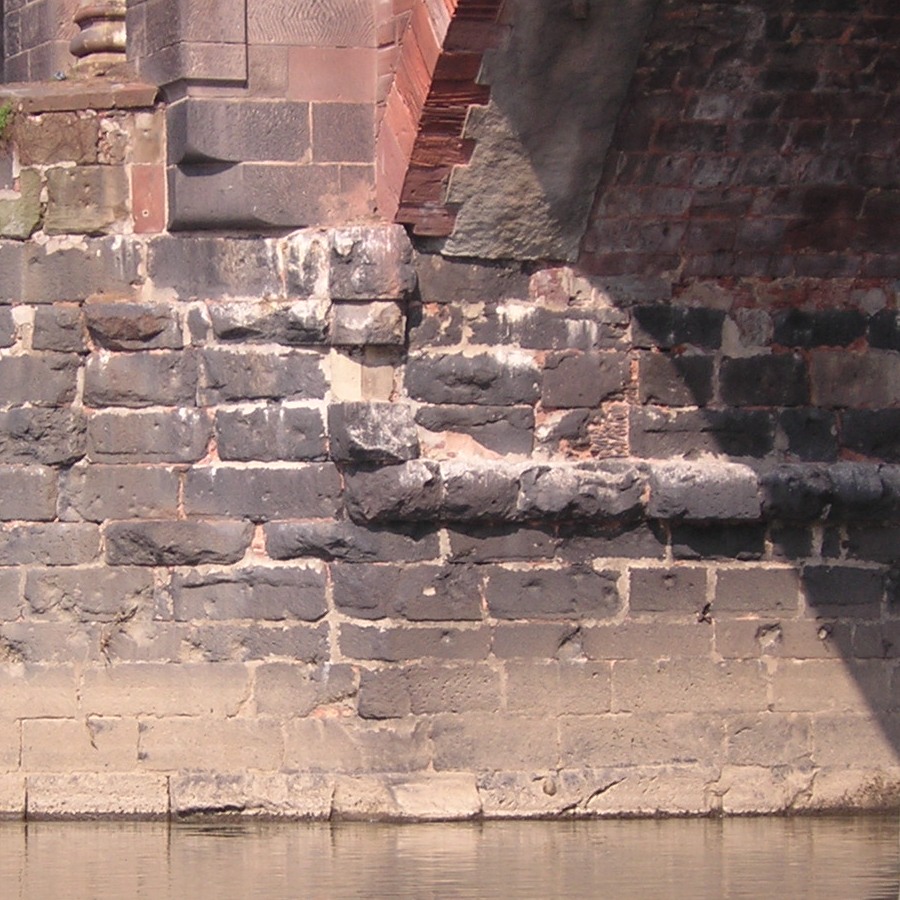 Trier, Bridge, Ledge on a pier