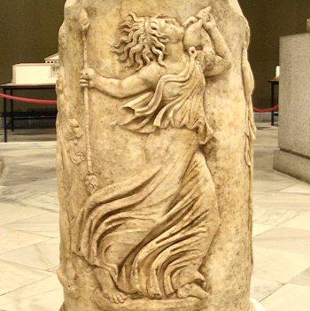 Italica, Theater relief: Dancing maenad (2)