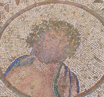 Italica, House of the Planetarium Mosaic, Detail