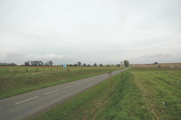 The Chaussée Brunehaut between Cambray and Saulzoir