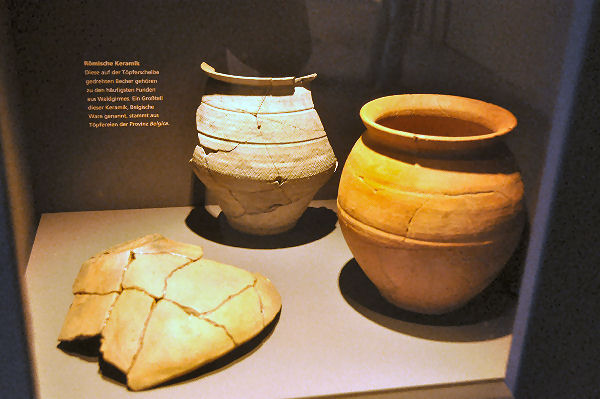 Waldgirmes, Pottery