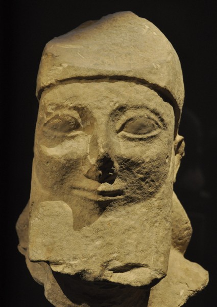 Cyprus, late archaic portrait of a man