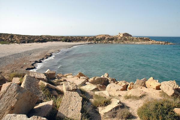 Lepcis Magna, Port, entrance