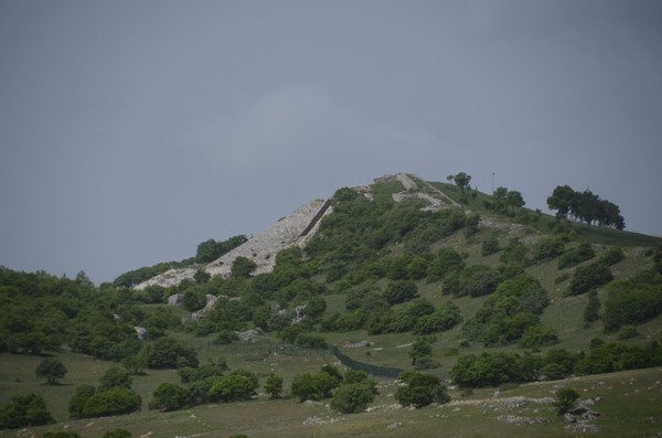 Hattusa, Sphinx Gate, from a distance