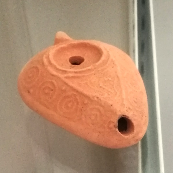 Larnaca, Byzantine oil lamp