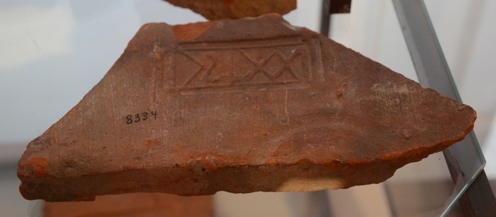 Rooftile of XXI Rapax from Strasbourg