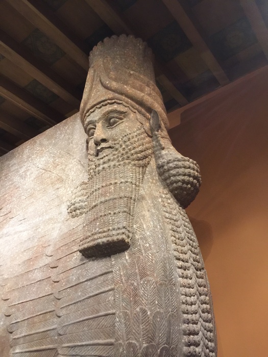 Khorsabad, Head of a lamassu