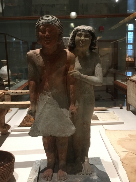 Dishasha, Tomb of Nenkhefetka, Statuette of a couple