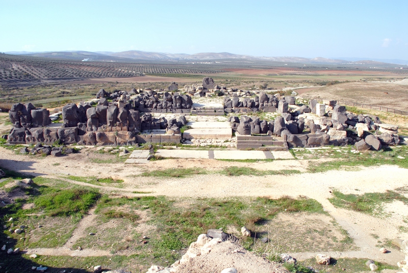 Ain Dara, Temple from SE