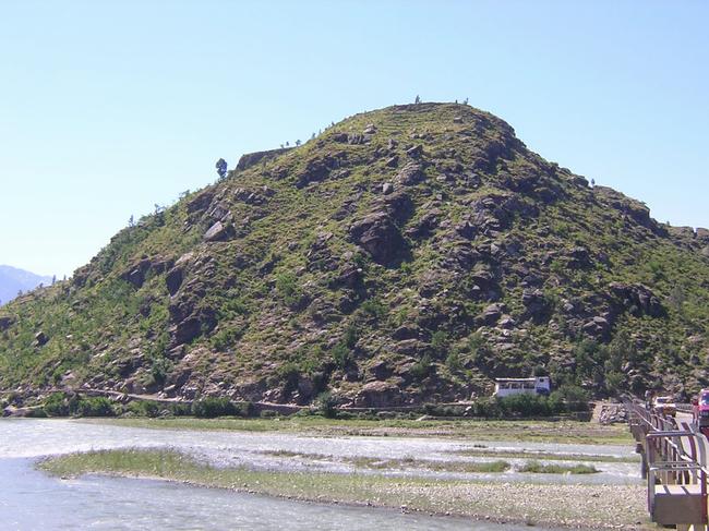 Barikot from the north