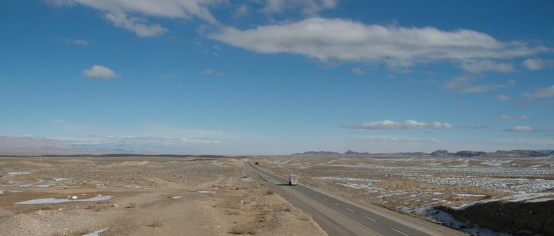 Ahuan, general view of the edge of the Dasht-e Kavir