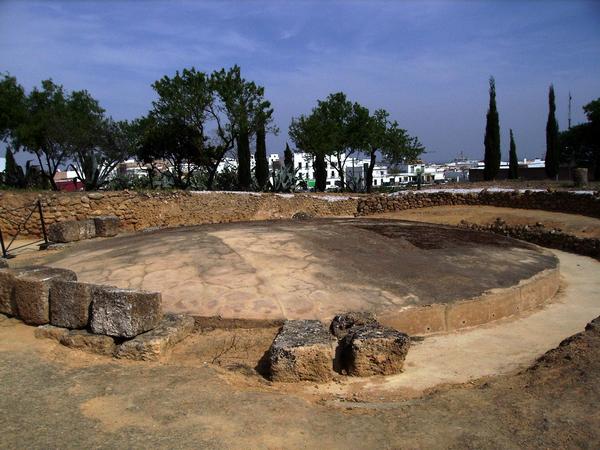 Circular tomb