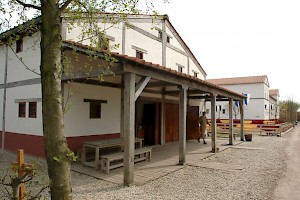 A reconstruction of a house from Voorburg