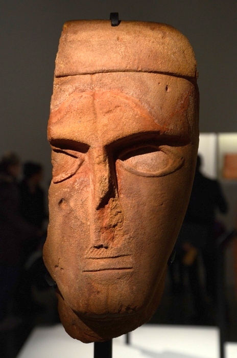 Dedan, Temple, Head of a man (2)