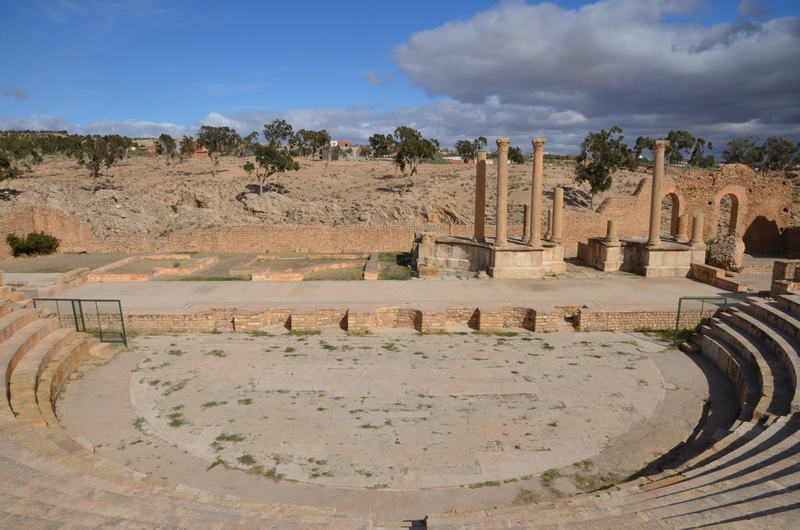 Sufetula, Roman theater