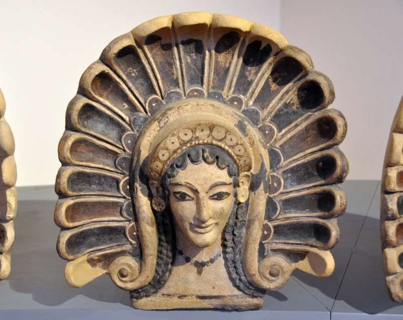 Veii, Portonaccio Sanctuary, Antefix (Maenad)