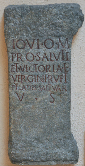 Valle Guidino, Dedication to Jupiter