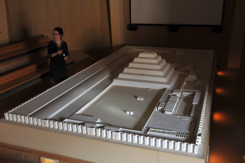 Saqqara, Pyramid of Djoser, Model