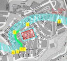 Map of the ancient Rhine and shipwrecks of Woerden