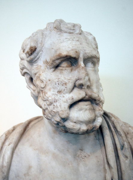 Athens, Temple of Zeus, Portrait of Polemo of Laodicea