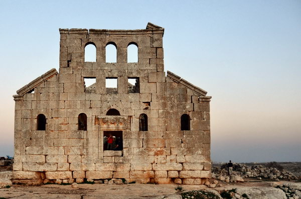 Mushabbak, church façade